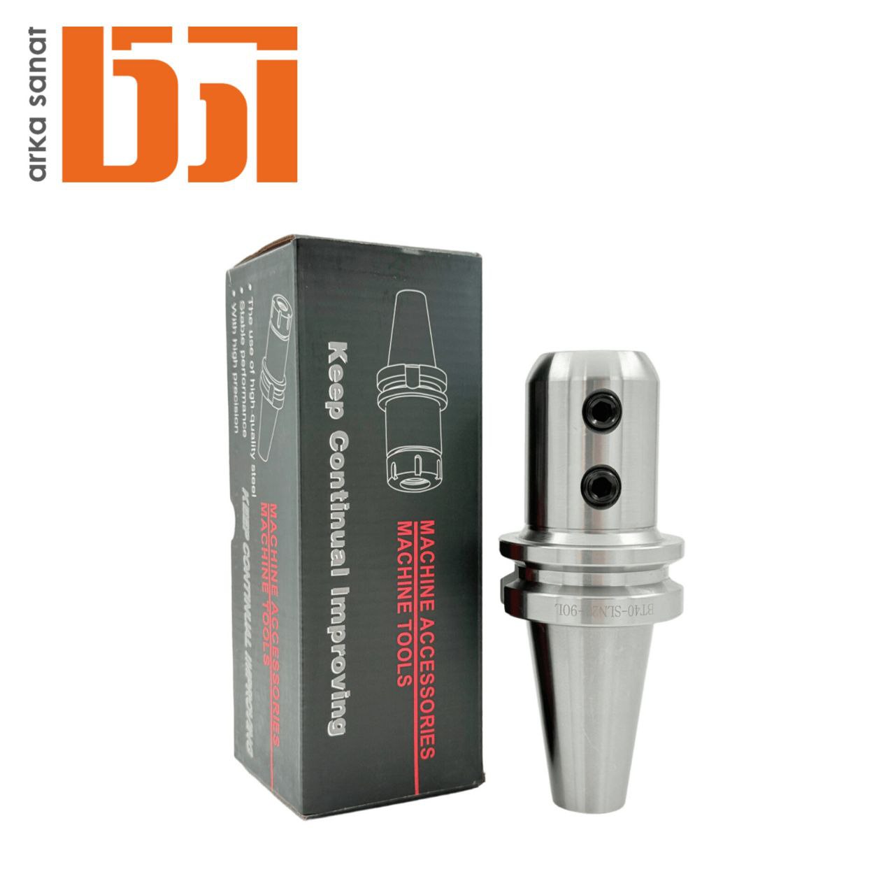 Milling collet 20 length 90 تصویری از کولت فرزگیر 20 طول 90