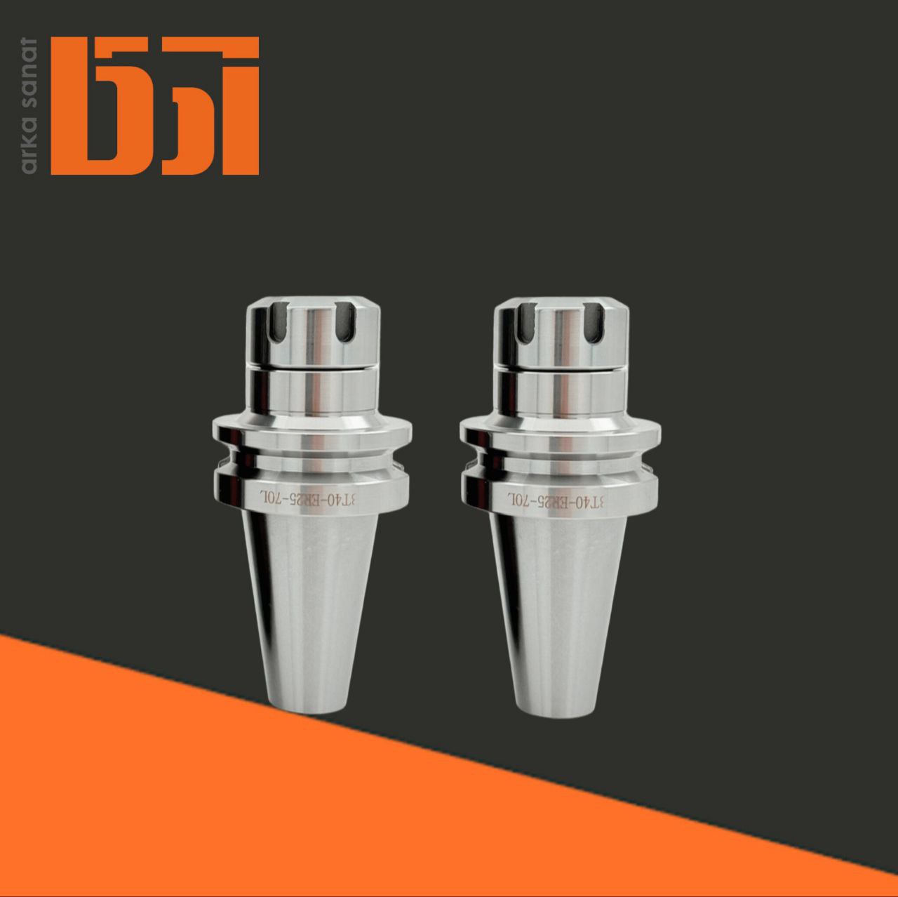 ER25 drill collet length 70 تصویری کولت متهگیر ER25 طول 70